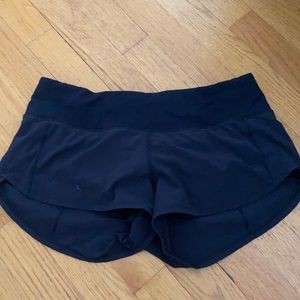 Lululemon black athletic shorts